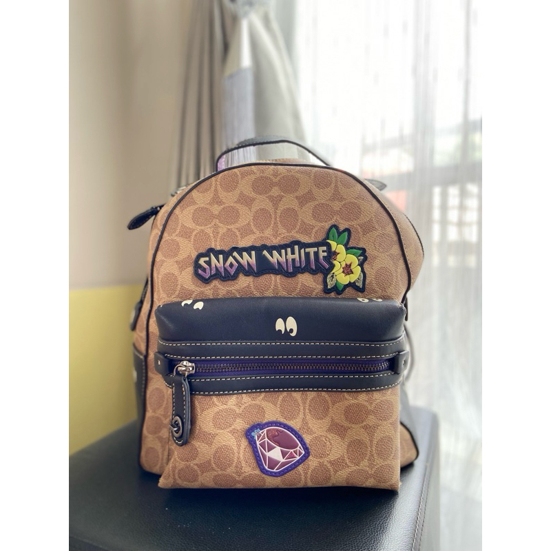 Coach Backpack Signature x Disney - Preloved