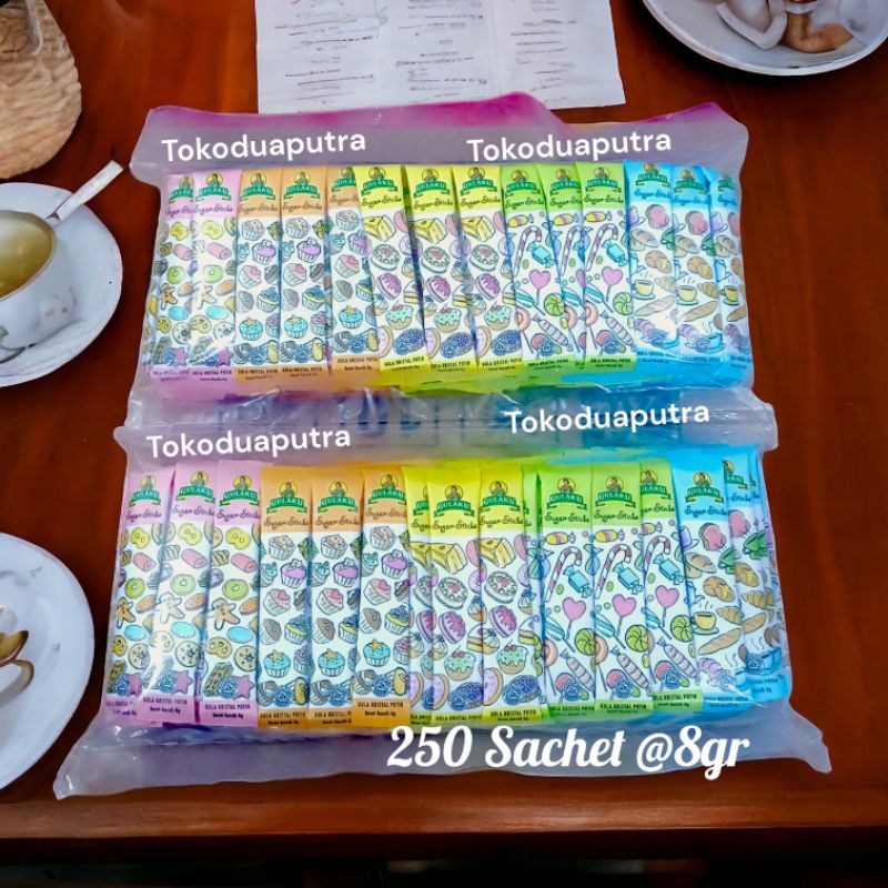 

Gulaku Stick 8 gr X 250 pcs ( 1 pack ) HALAL ( STOCK BISA PARIS / BALI )