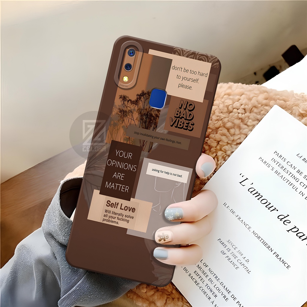 Case VIVO Y91 / Y93 / Y95 - Fashion Case Aesthetic - Softcase VIVO Y91 / Y93 / Y95 - Casing VIVO Y91