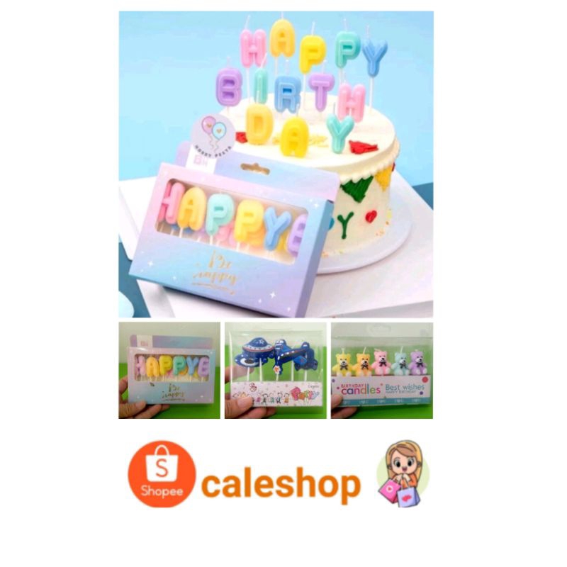 Lilin Topper Dekorasi Kue Ulang Tahun