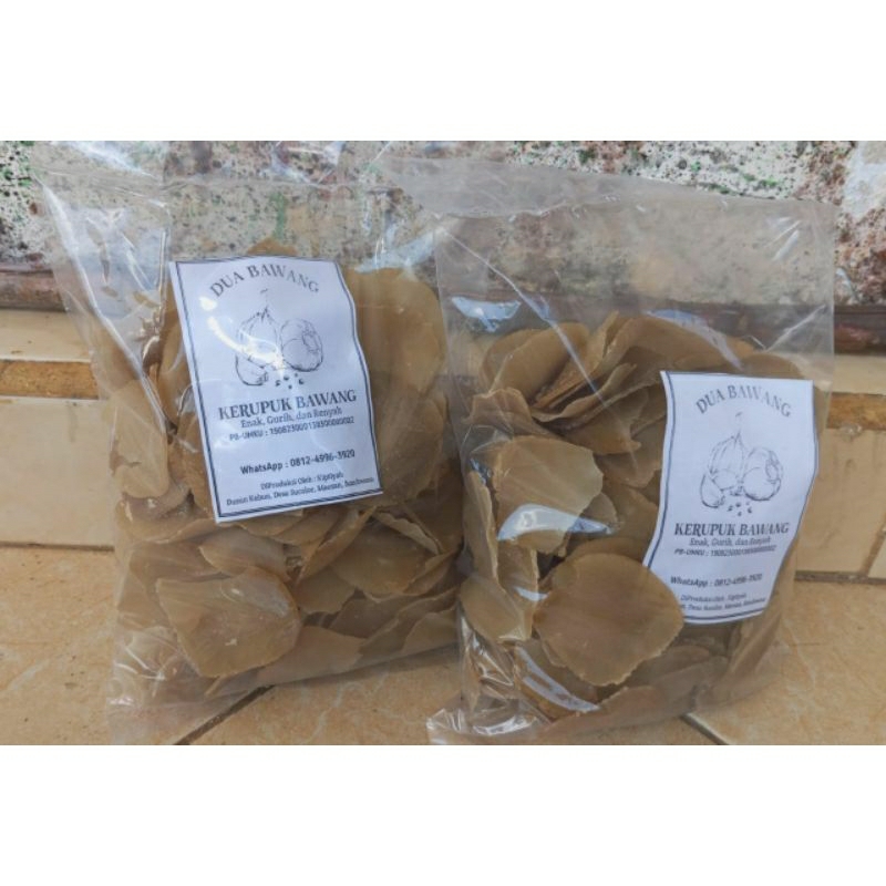 

Kerupuk Bawang langsung Goreng