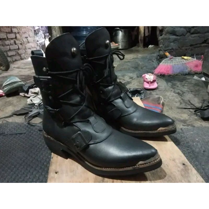 sepatu boots jenggel Hurley / sepatu boots touring