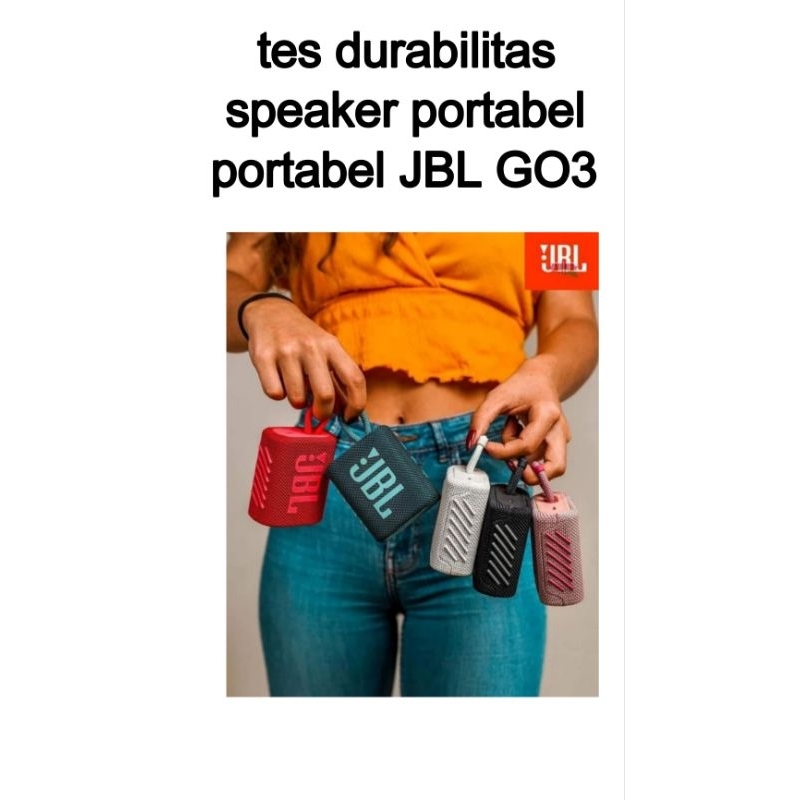 speaker portabel JBL GO3 go 3 original 100%