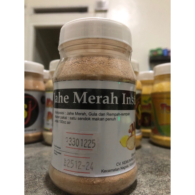 

JAHE MERAH INSTAN ASLI FRESH 200gr