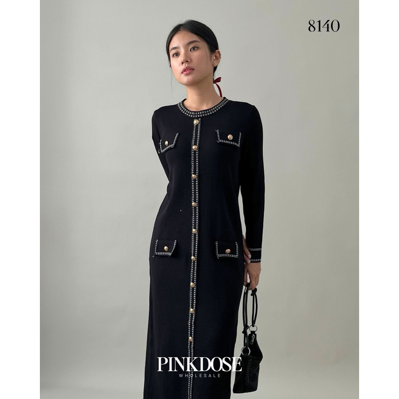 DRESS / GAMIS RAJUT PREMIUM BY PINKDOSE