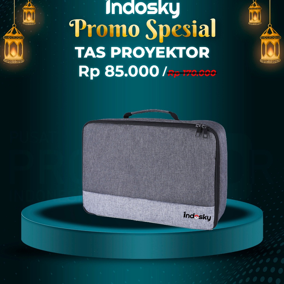 LANGSUNG KIRIM Tas Proyektor Indosky Original Premium  Tas Proyektor Mini  Tas Projector  Projector 