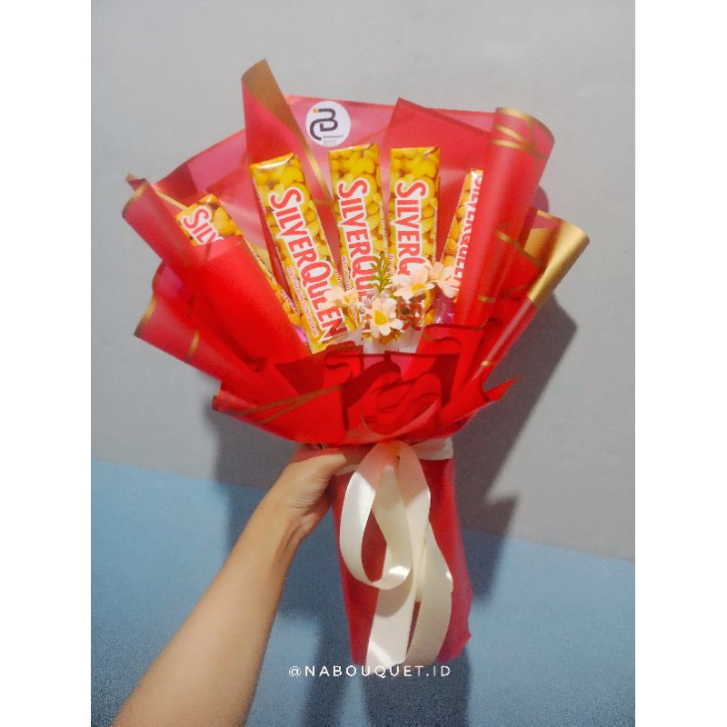 

Buket Silverqueen murah