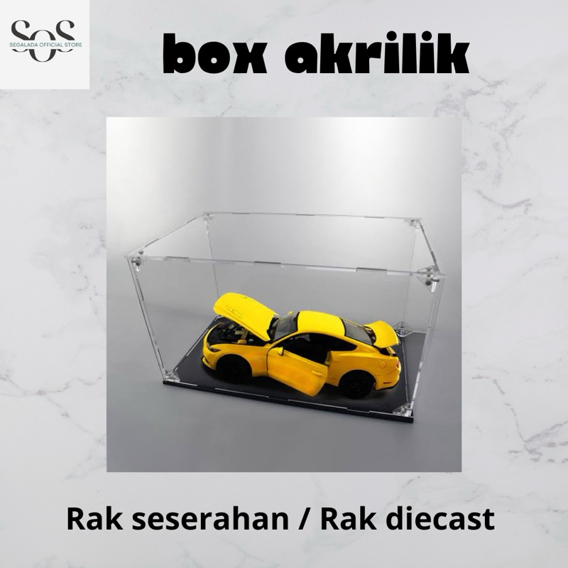 

box akrilik