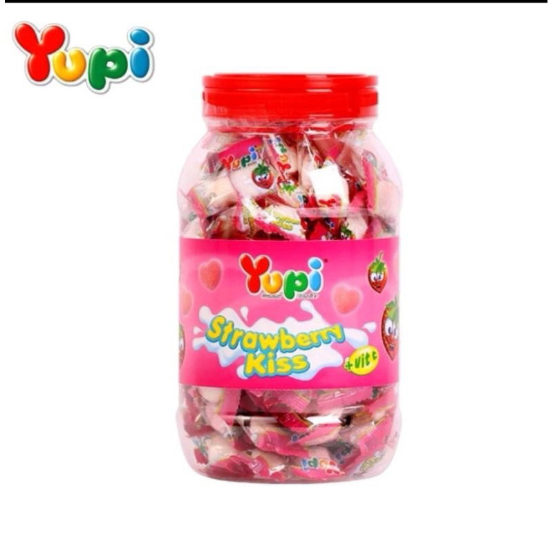 

YUPPI kemasan toples 300gr STRAWBERRY