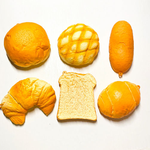 Squishy Roti Croissant Breadroll Super Realistic Soft and Slow