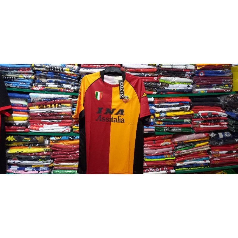 JERSEY RETRO AS ROMA HOME 2001-2002