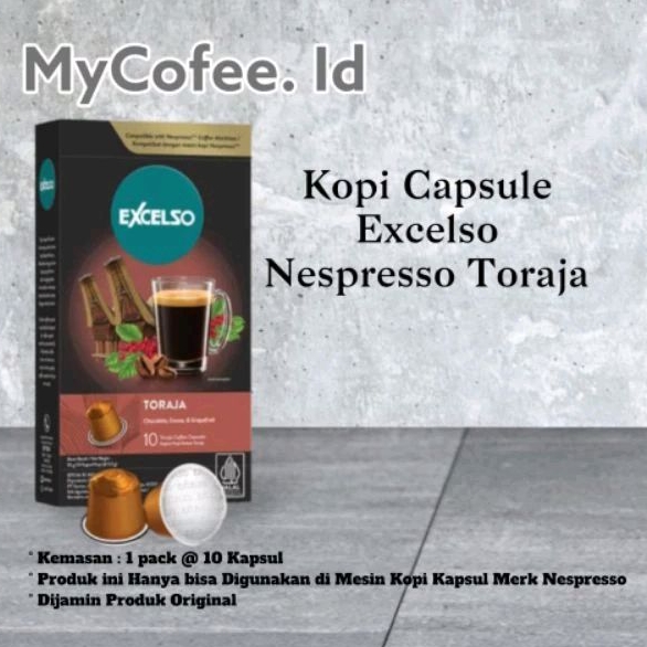 

Excelso Kopi Kapsul Nespresso- Toraja
