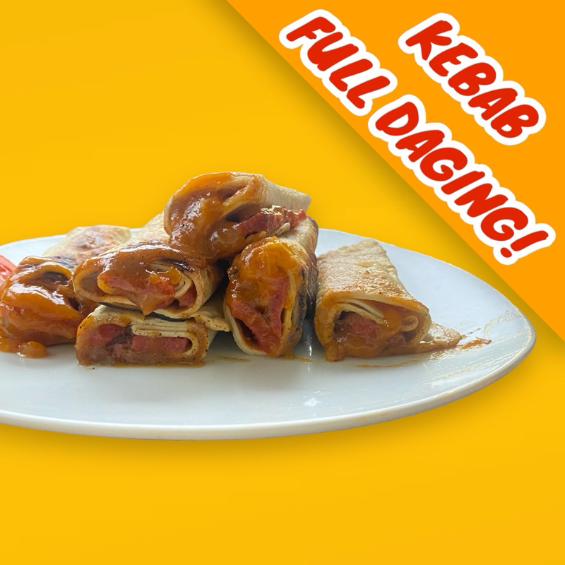 

Kebab Frozen Pedas 1 box (isi 5) TERMURAH!! PEDAS