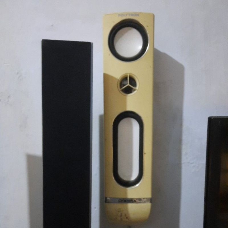 Speaker Pasif Polytron Cinemax bawaan Tv polytron 32inch