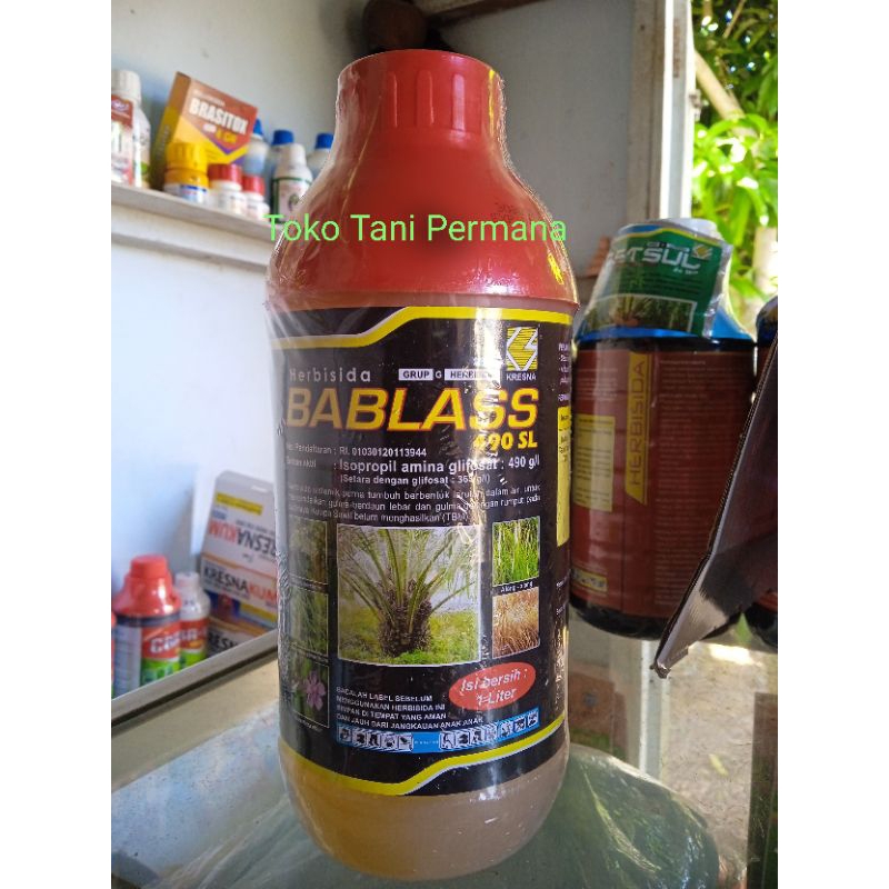 Herbisida Bablass 490SL 1 Liter/Racun rumput  Bablass 490SL