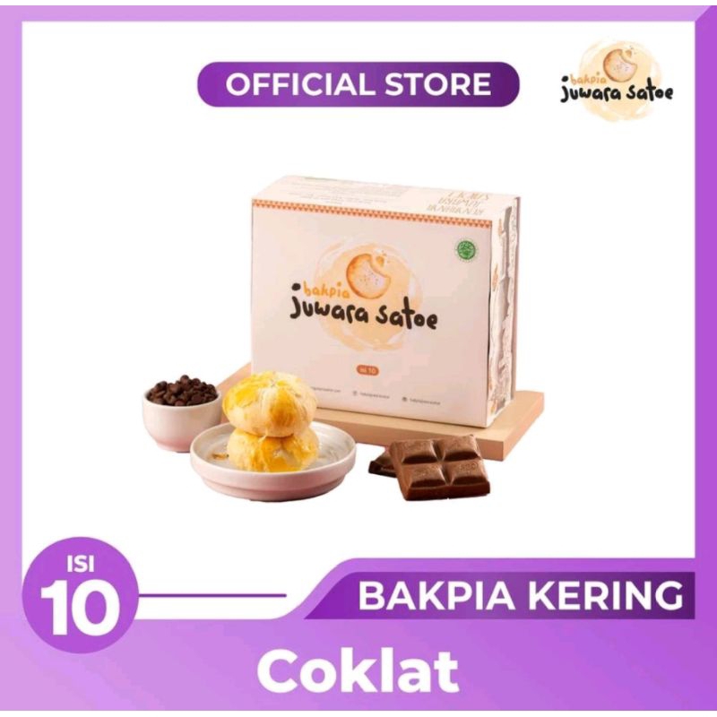 

bakpia kering coklat