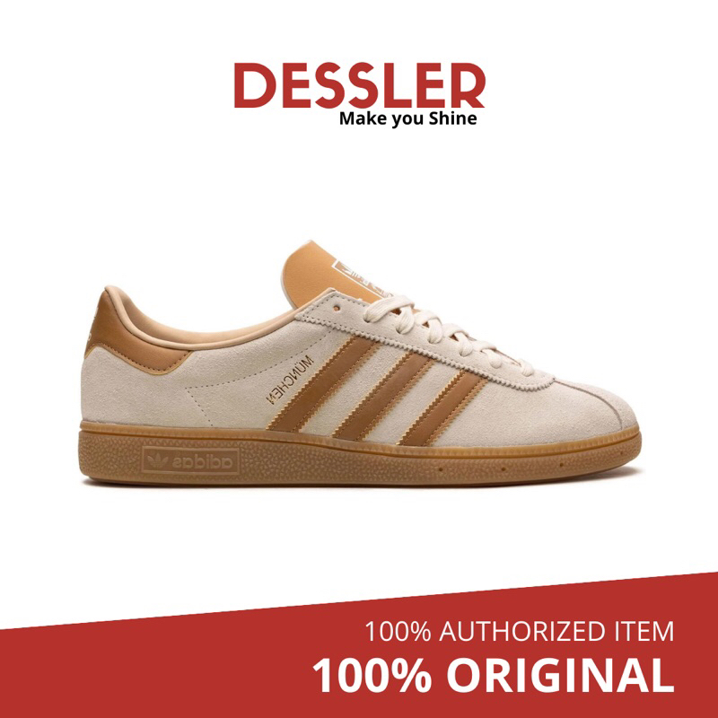 Adidas Munchen - Cream White / Mesa