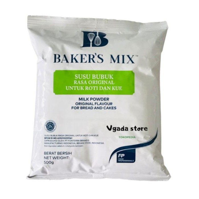 

baker's Mix 500gr susu bubuk