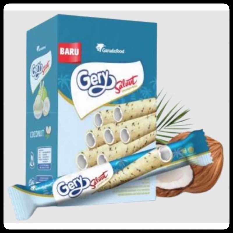 

Gery saluut coconut roll / Nabati roll 1 pak isi 24 bks