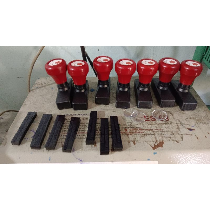 

stempel kertas / Plastik otomatis FREE DESAIN bulat/kotak/persegi panjang/oval murah berkualitas