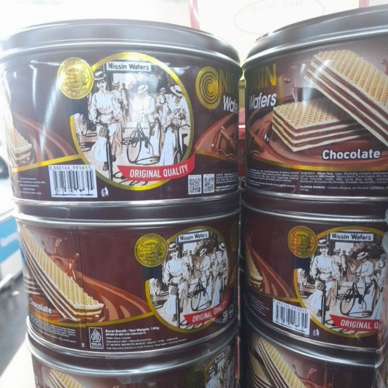 

Nissin wafer chocolate kaleng 200 g