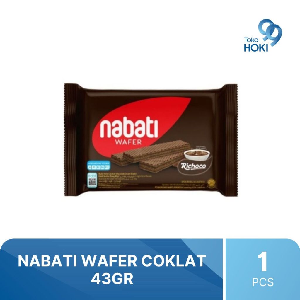 

NABATI WAFER COKLAT 43GR