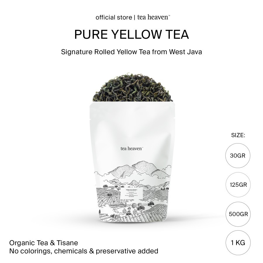 

Yellow Tea Organic Teh Kuning Sinensis Premium Tea Heaven