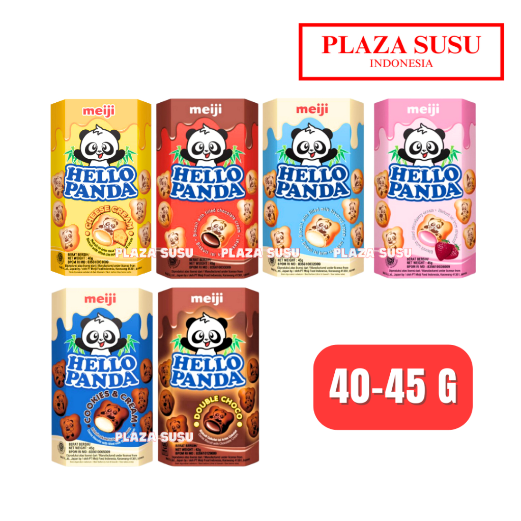 

HELLO PANDA KEJU COKLAT BISCUIT 42 G MAKANAN ANAK SNAK KANAK BISKUIT STROBERI HELLOPANDA