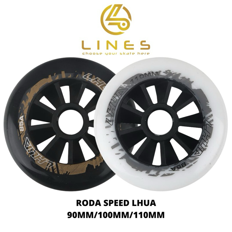 RODA SPEED SKATES LHUA 85A WHEEL SEPATU RODA INLINE SKATES