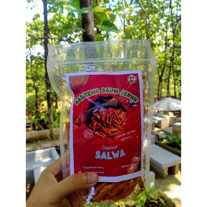 

Bakso Goreng / Basreng Original Alami tanpa bahan pengawet pedas daun jeruk