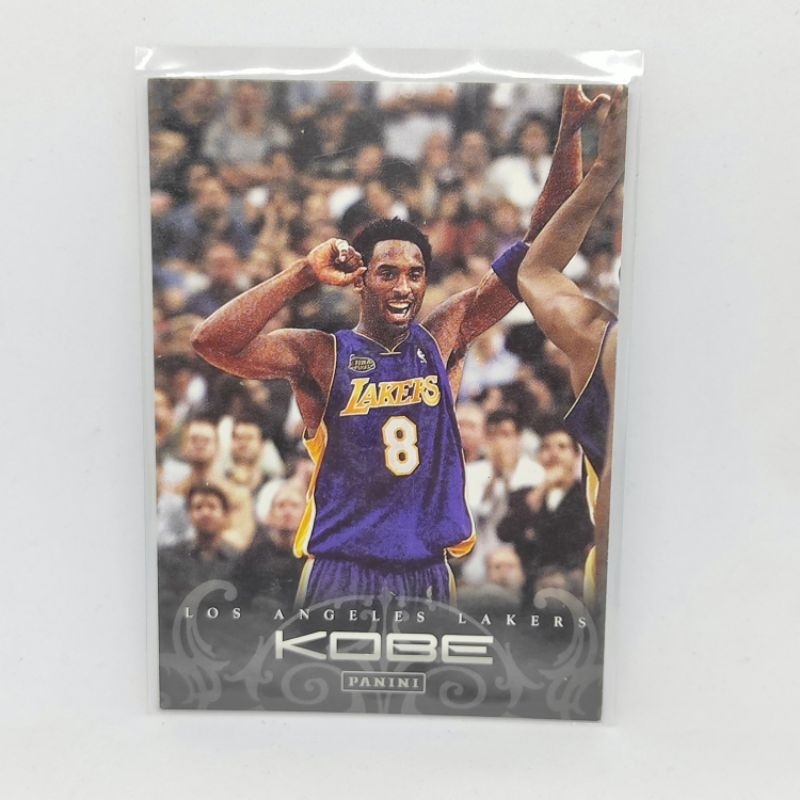 KOBE BRYANT 2012 Panini Anthology Purple hands up Nba card kartu basket