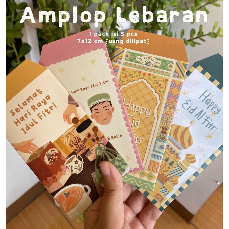 

Amplop Lebaran Idul Fitri (isi 5 pcs) & Postcard