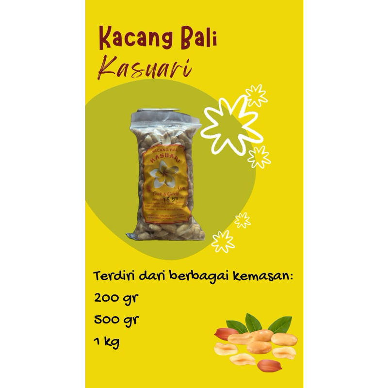 

Kacang Bali Kasuari