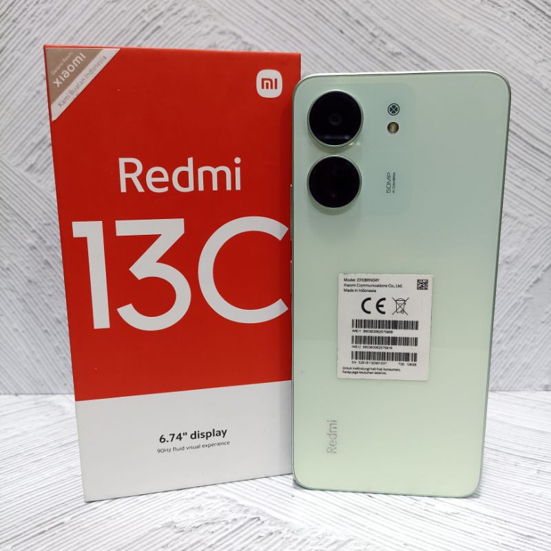 Redmi 13C 8/256 GB Handphone Second Bekas Fullset