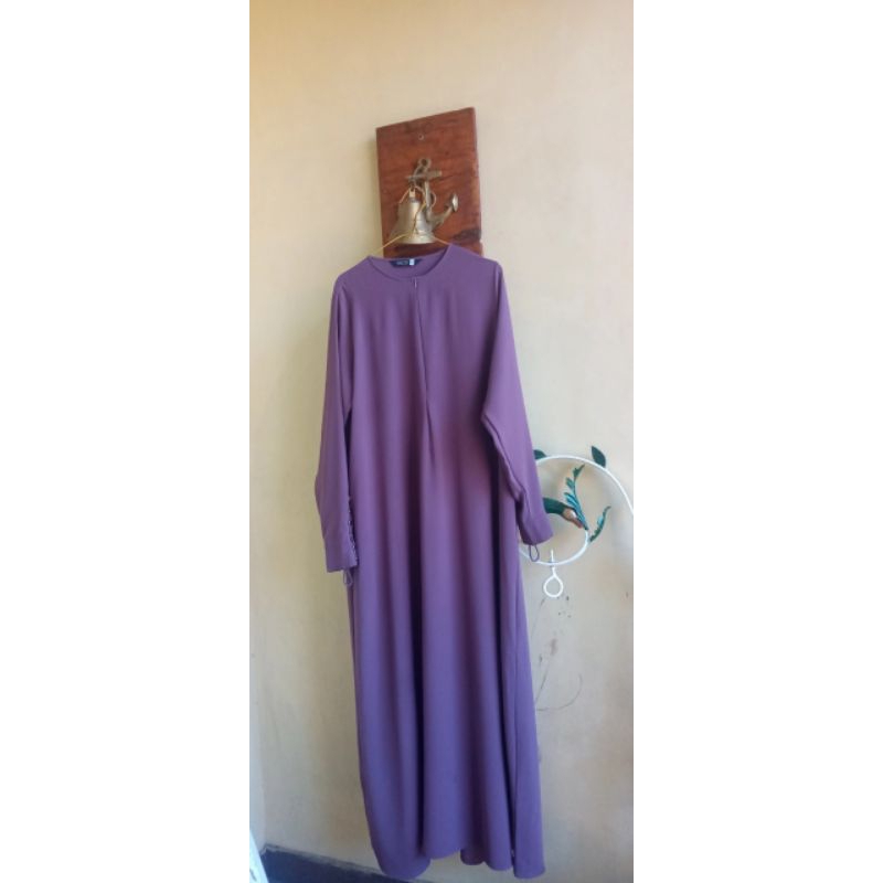 SALEE PReloved gamis saila aljenna eggplant