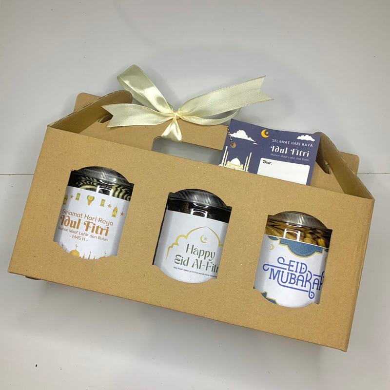 

HAMPERS LEBARAN READY ISI 3 UKURAN 600ml