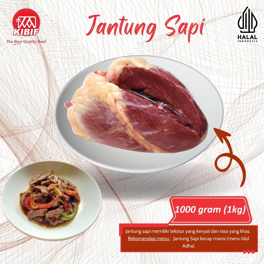 

Jantung Sapi 1kg