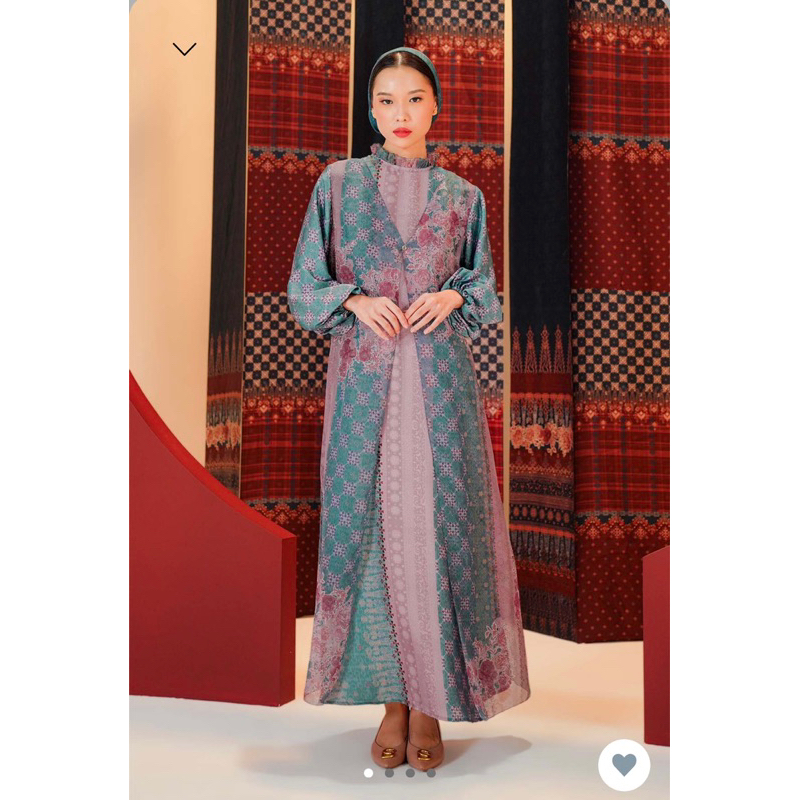 BENANG PELANGI TANGGAI LAYER DRESS BY BENANG JARUM X DIAN PELANGI