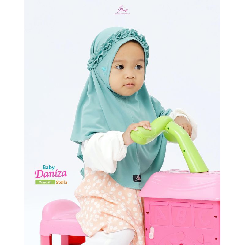 daniza baby hijab | hijab anak arrafi | hijab bayi arrafi