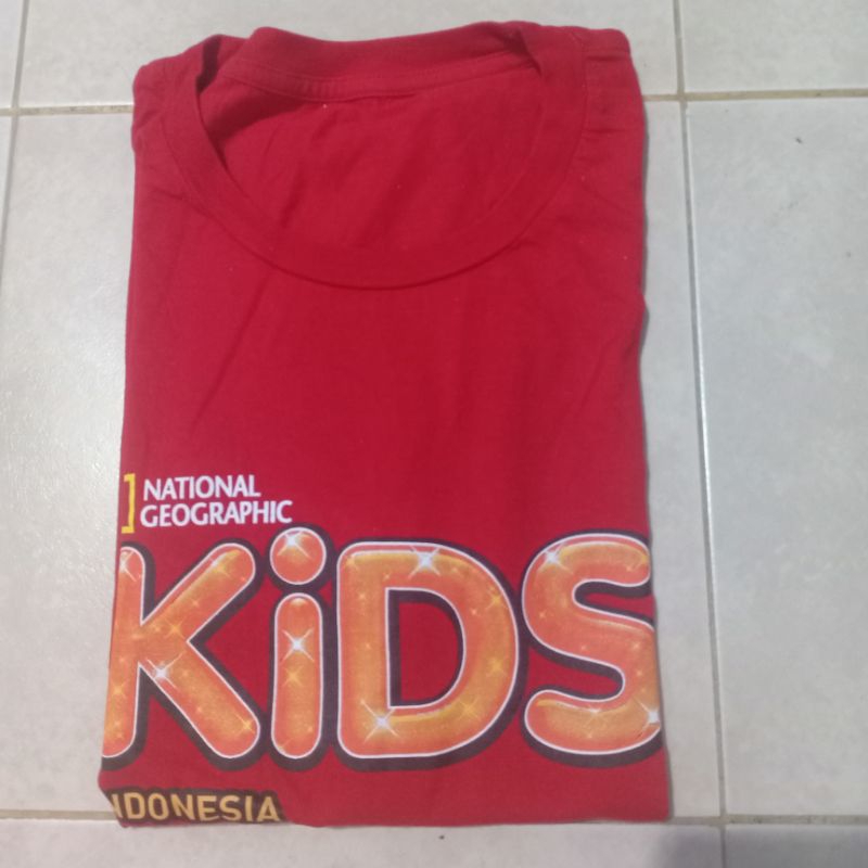 kaos tanpa kerah national geographic