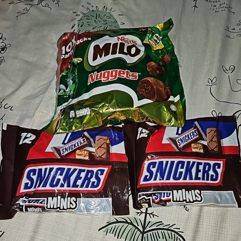 

MILO NUGGET, SNICKERS MINIS IMPORT SINGAPORE TERMURAH