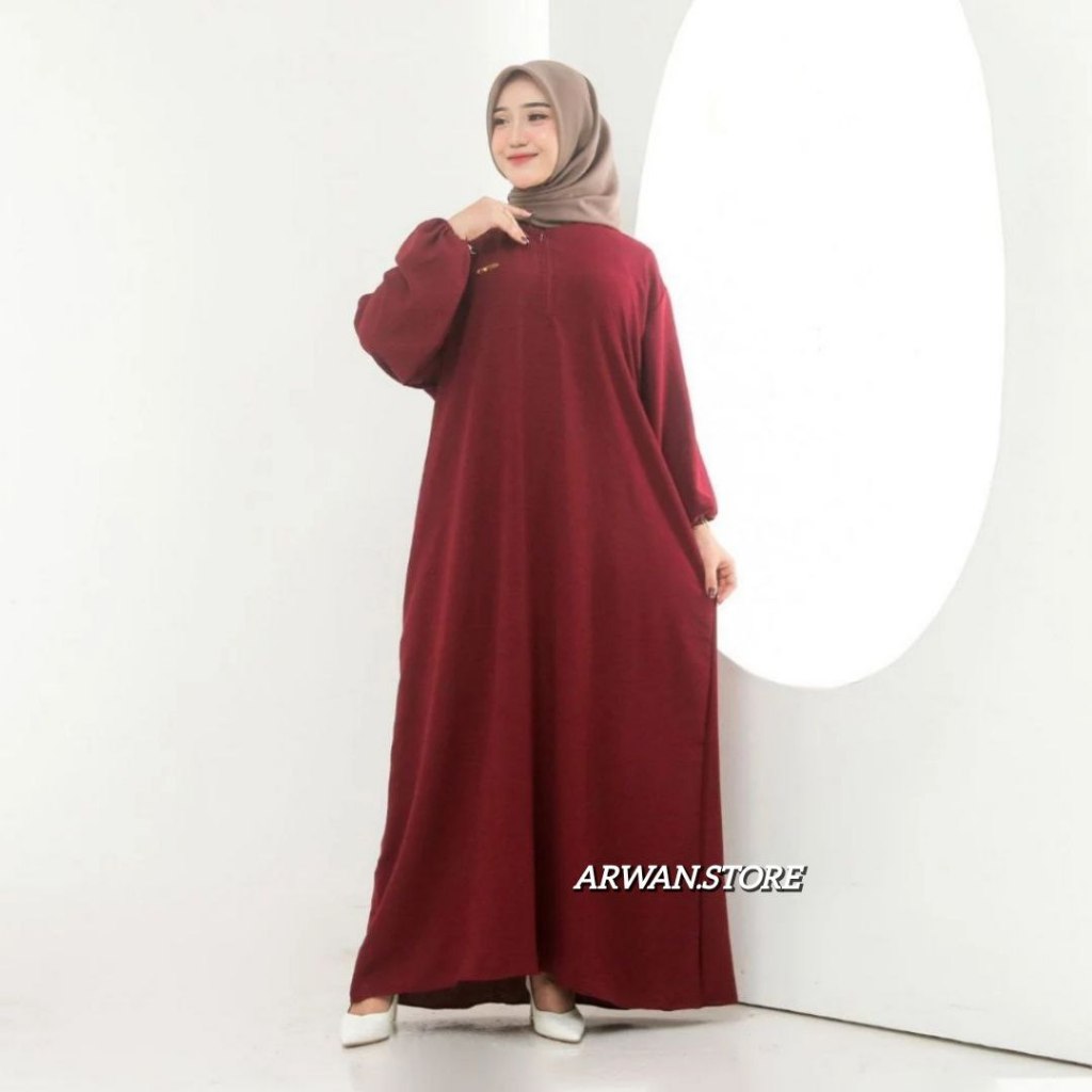 Gamis terbaru 2024 lebaran wanita import / GAMIS TERBARU / CIKA NABTIK GAMIS JUMBO / GAMIS cika jumb