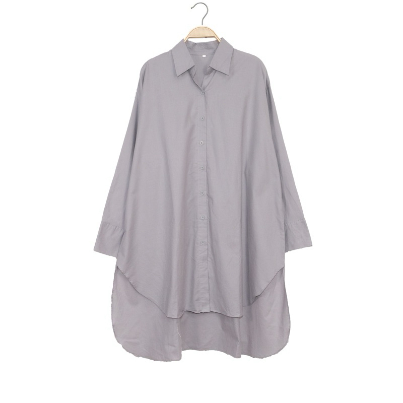 BintangWear.id - Khansa Tunik Katun Poplin Premium LD 130 Oversize Atasan Wanita Jumbo Big Size Busu