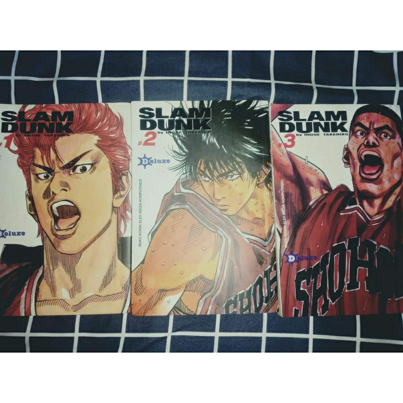 komik slamdunk deluxe vol 1,2,3