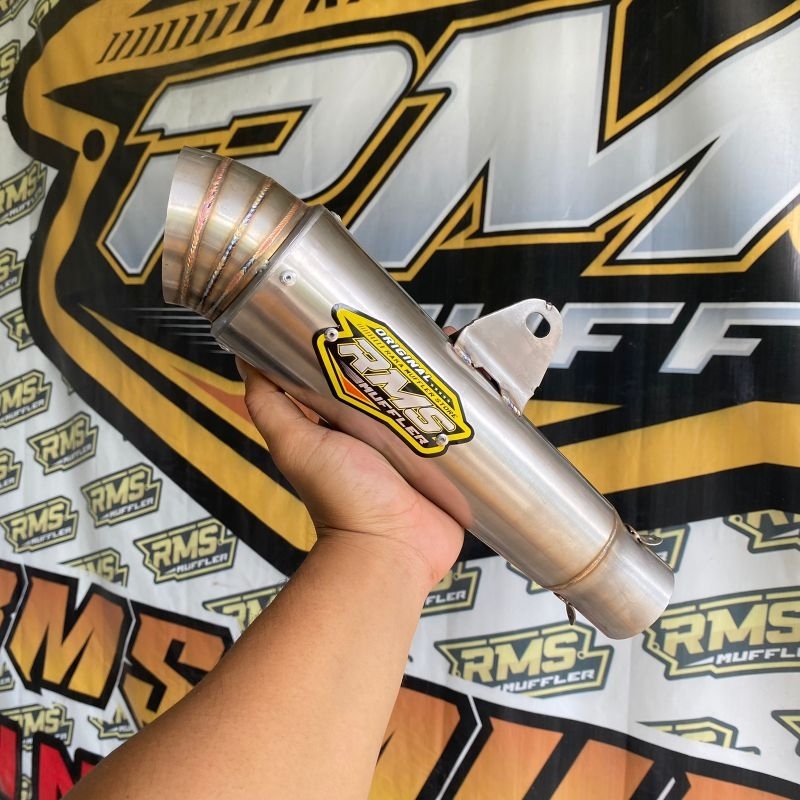 Slincer Knalpot rms muffler Keong Jumbo Jiksaw Herex Sarangan Separo