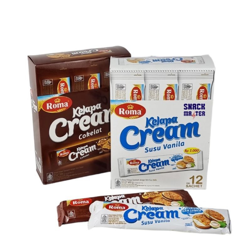 

ROMA KELAPA CREAM COKLAT - VANILLA