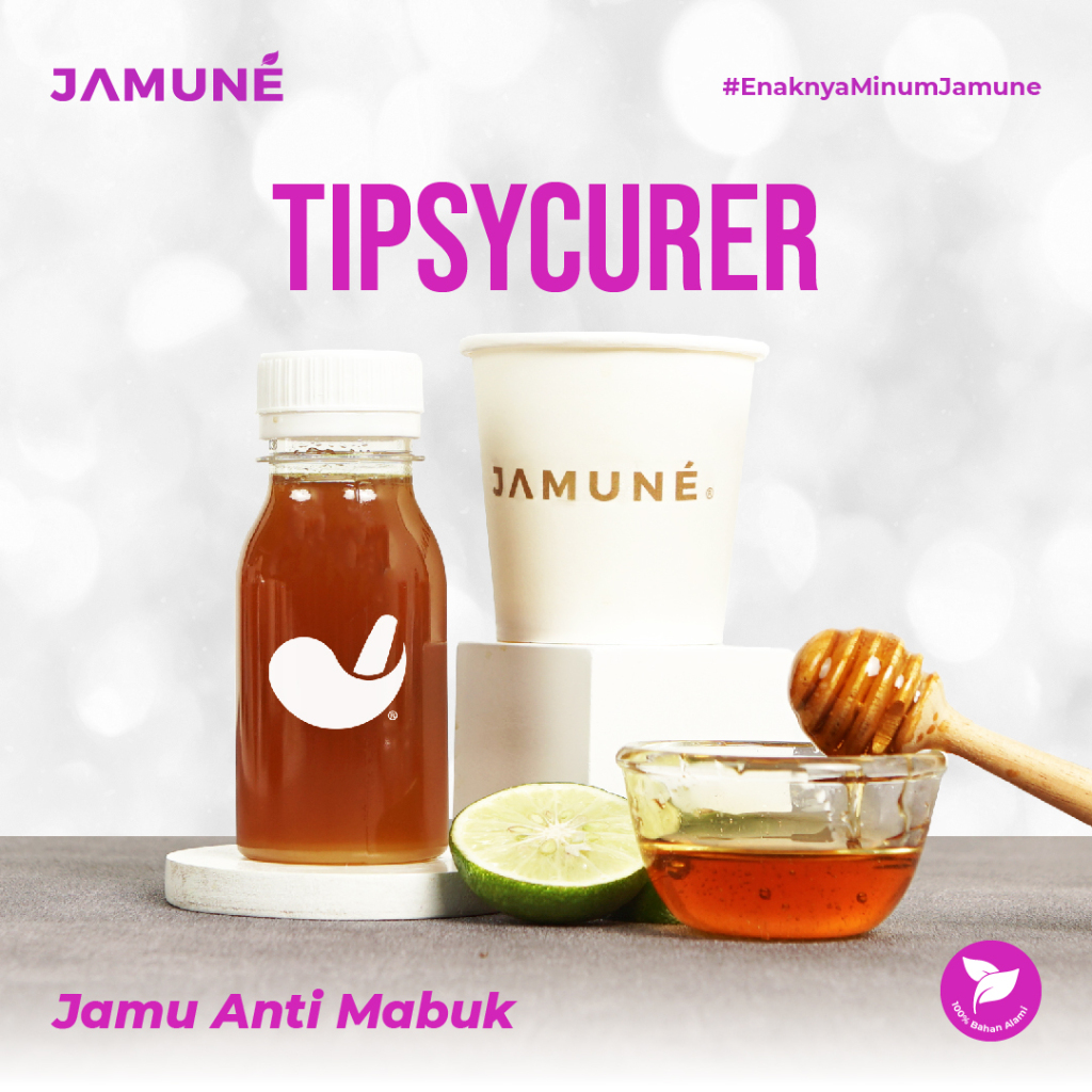 

Jamu Anti Mabuk Jamu Shot Panas Tipsycurer by Jamune