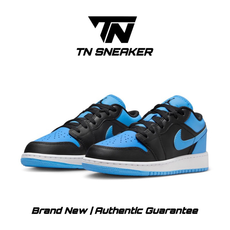 Air Jordan 1 Low Black University Blue