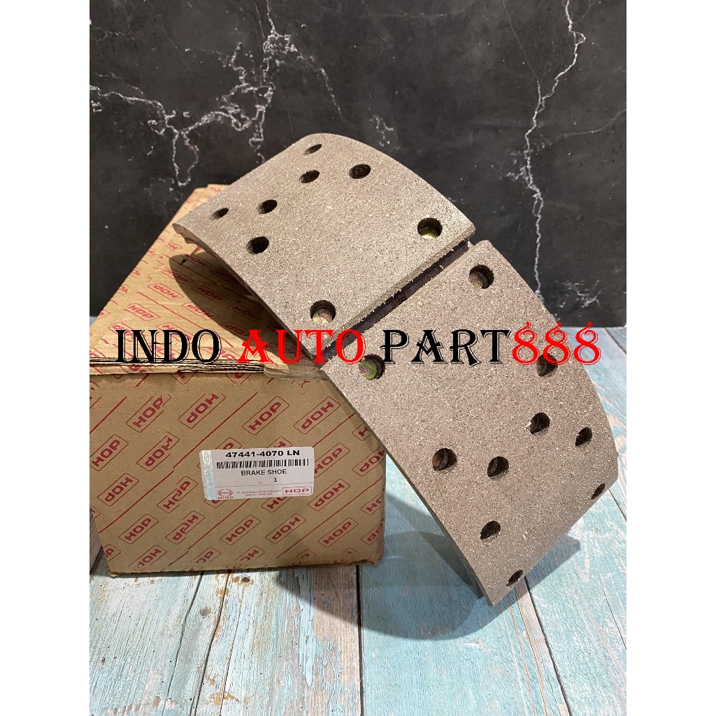 Brake Shoe Hino HO7C PS190 FM516 FG253 FG210 CK12 - Kampas Rem Depan Hino HO7C PS190 FM516 FG253 FG2