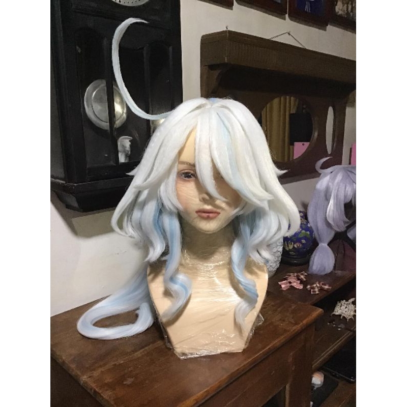 Furina wig cosplay Focalors wig Genshin Impact by re_alistic ahoge adjustable